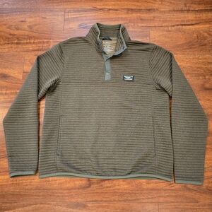L.L. Bean Men's Airlight Knit Pullover Sweater Size M Green